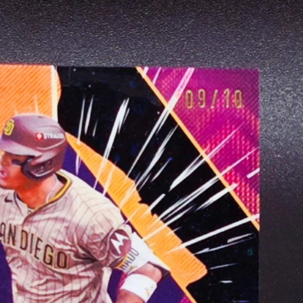 Manny Machado 9/10 2026 Topps Finest Forces Black Mini Diamond 1:8,217 Case Hit